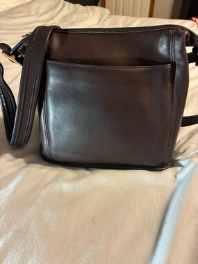 Coach Vintage 9816 Slim Duffle medium bucket bag, shoulder/crossbody Made in USA